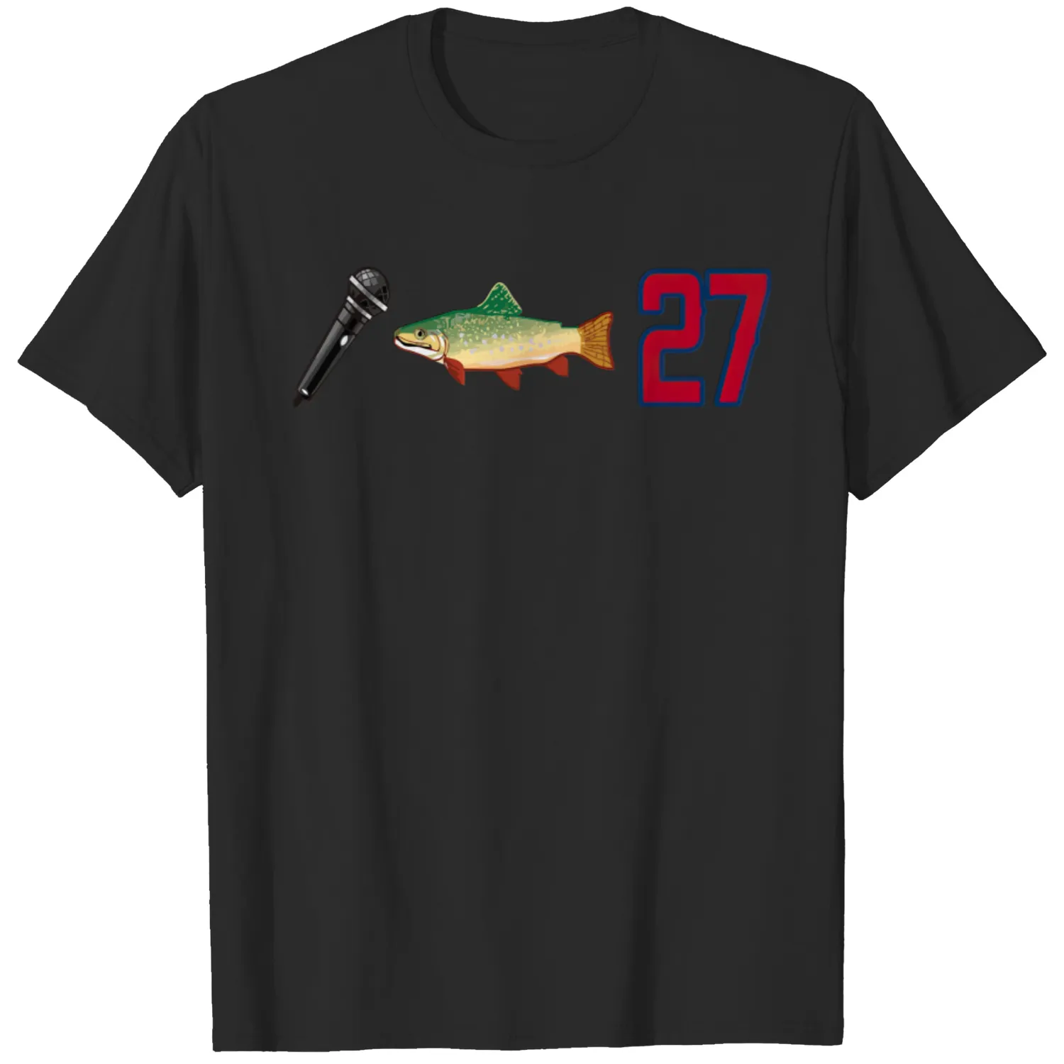 pralonhitam Mic Trout 27 T-Shirt