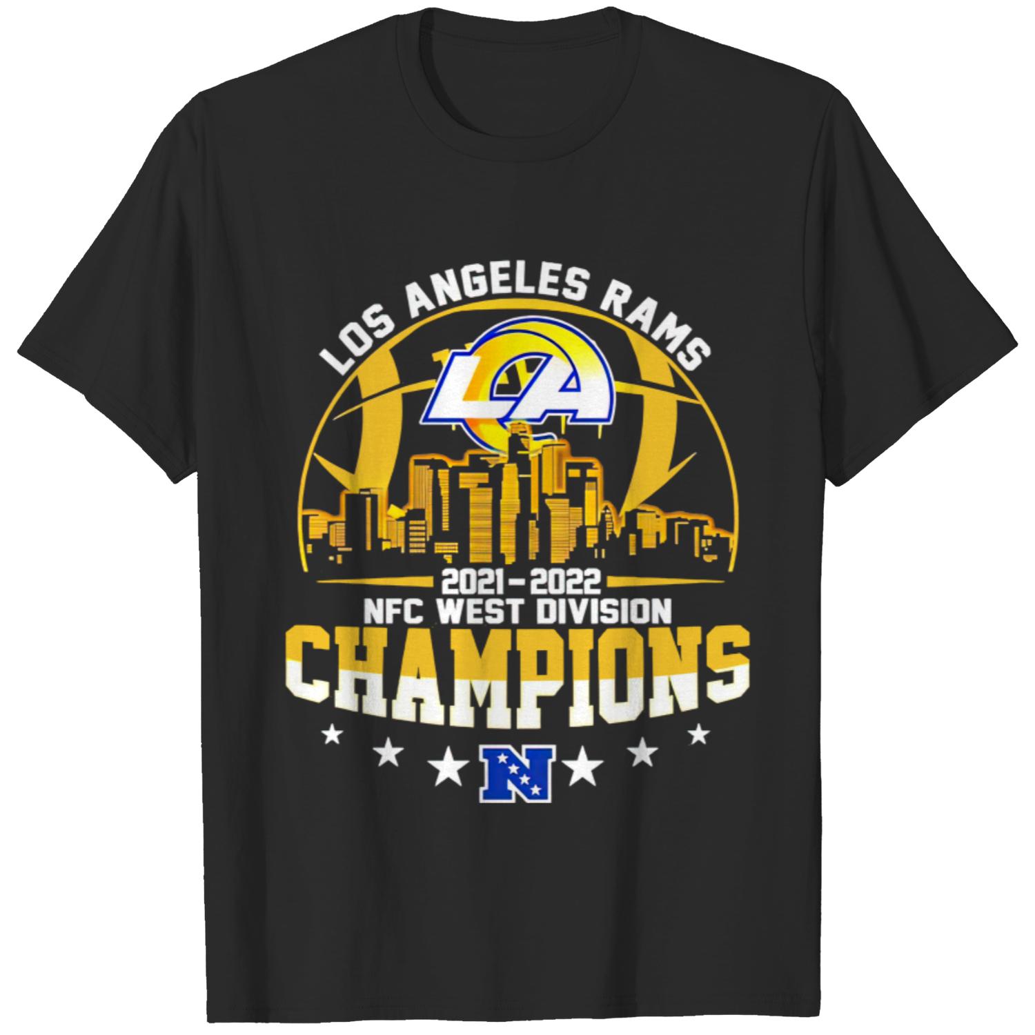 Los Angeles Rams Wins Champions 2022 NFC West Division T-Shirt