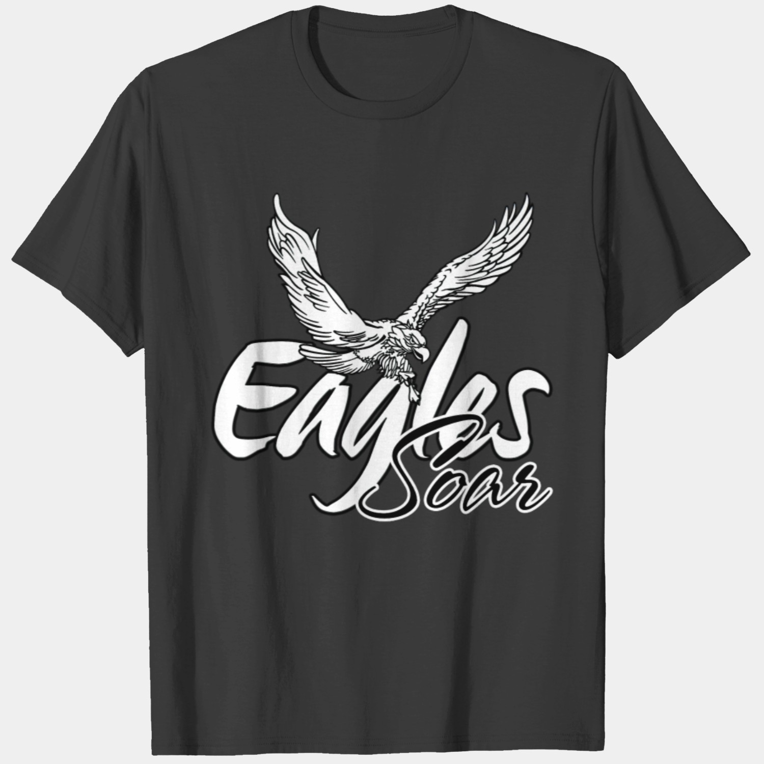 Eagles Soar Back To School Mascot Spirit Men's T-Shirt