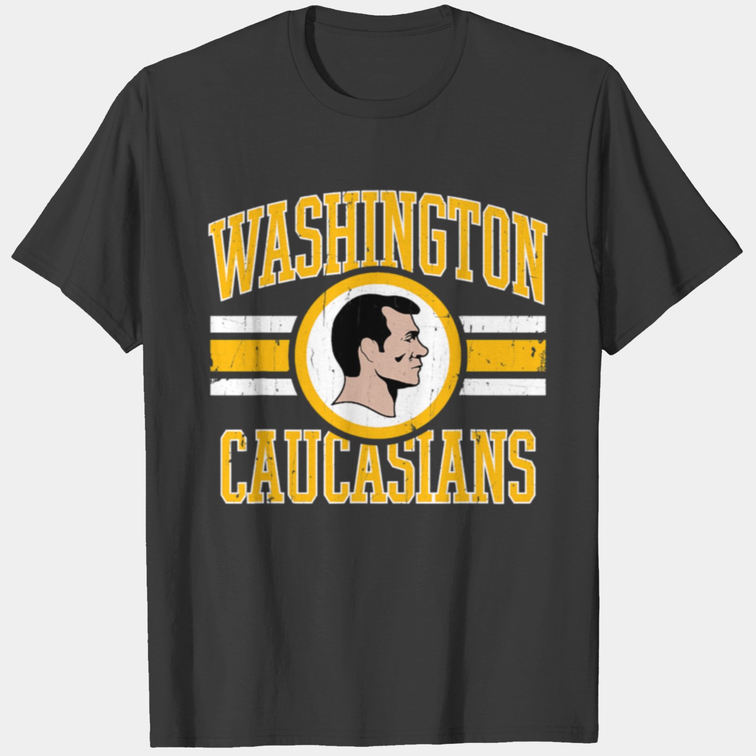 Washington Caucasians Football Rednecks T Shirt' Men's T-Shirt