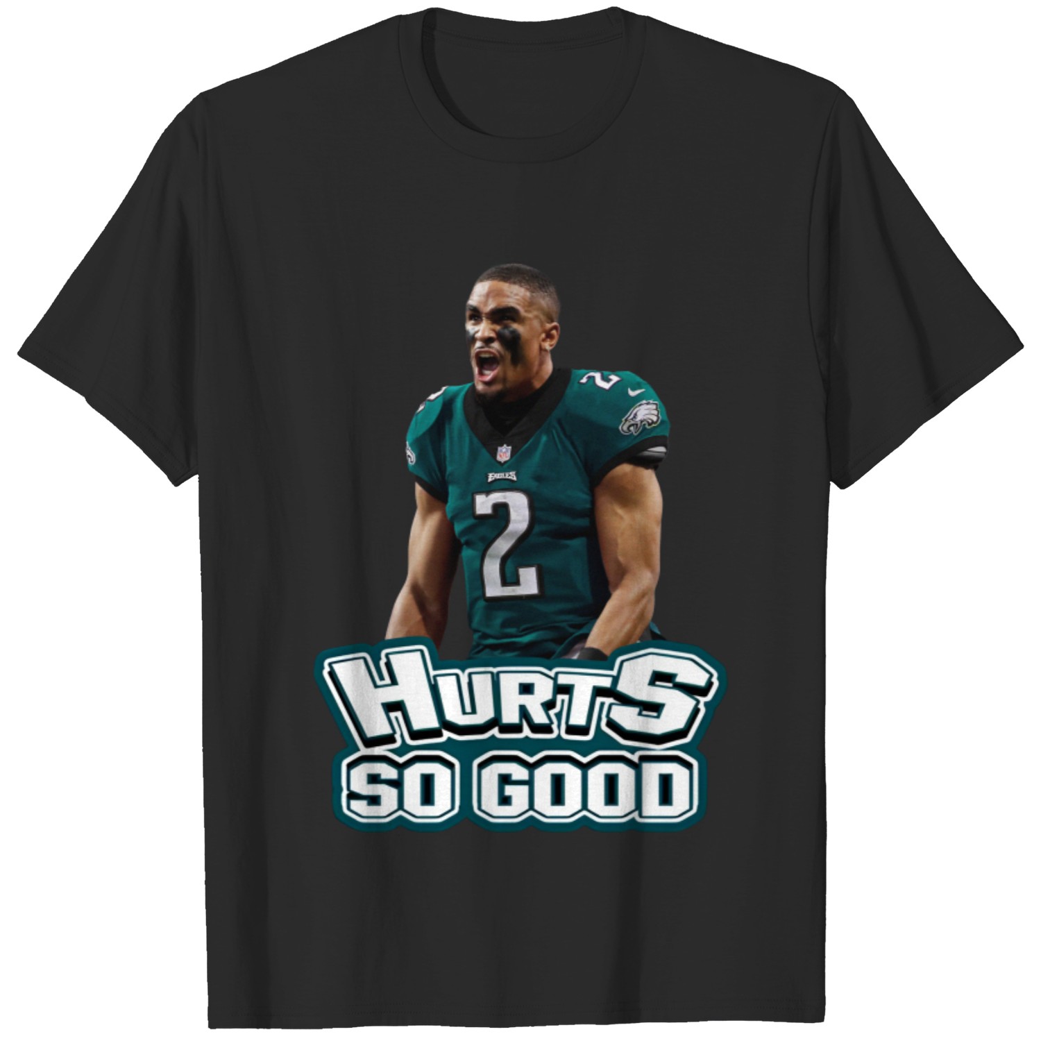 : Hurts So Good Jalen Philadelphia Football Youth Hooded  Sweatshirt : Sports & Outdoors