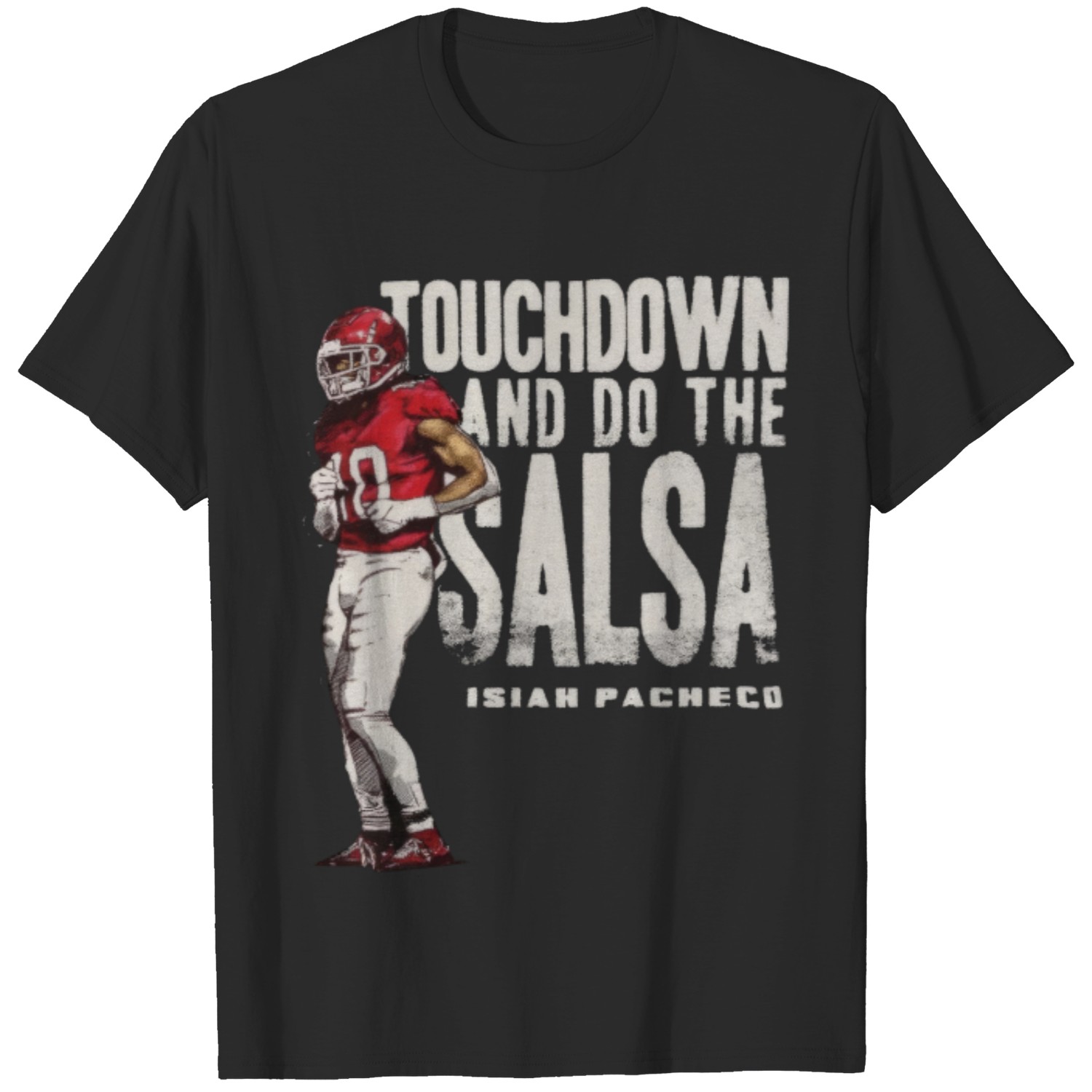 Isiah Pacheco Kansas City Chiefs Men's Red Backer T-Shirt 