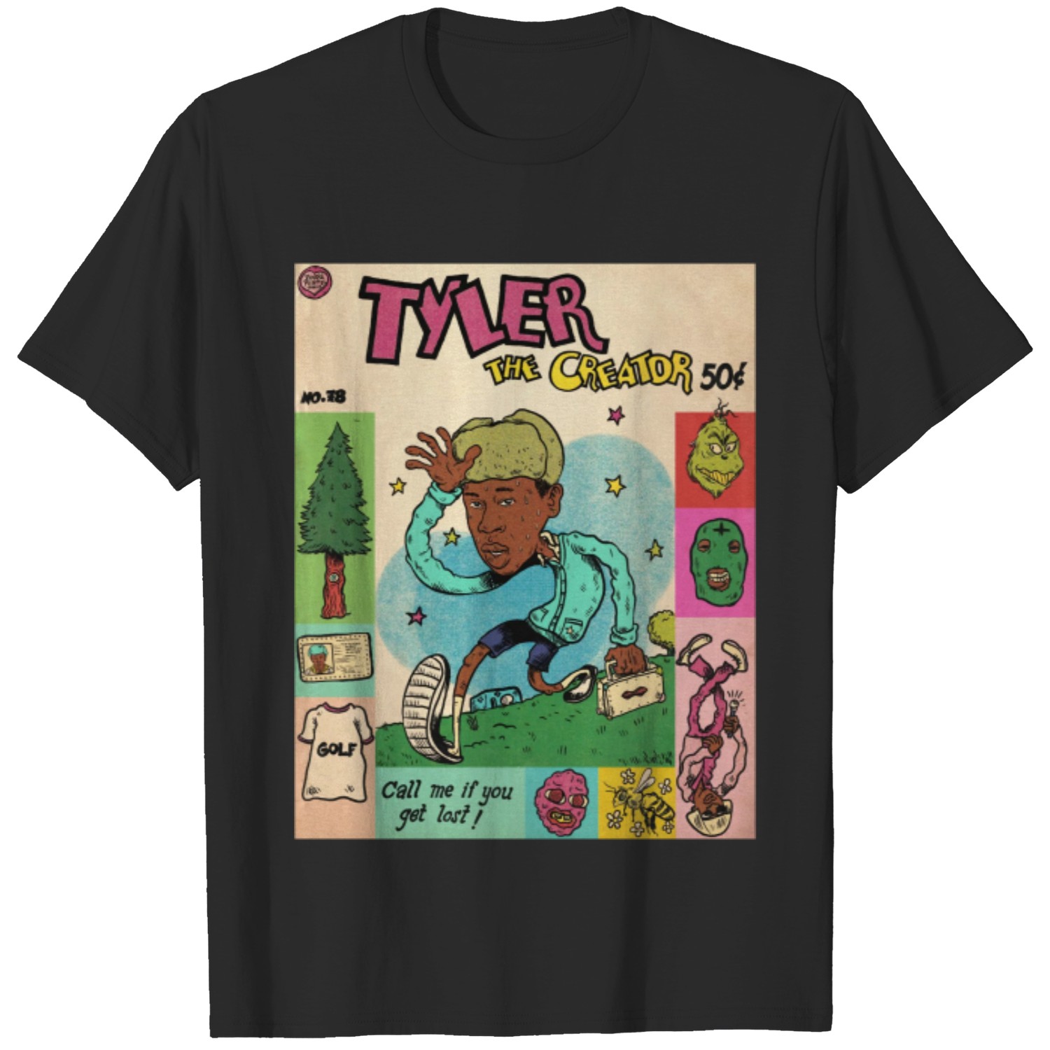 Tyler, The Creator Golf, Vintage Graphic Tee Gift For Men Women All Size