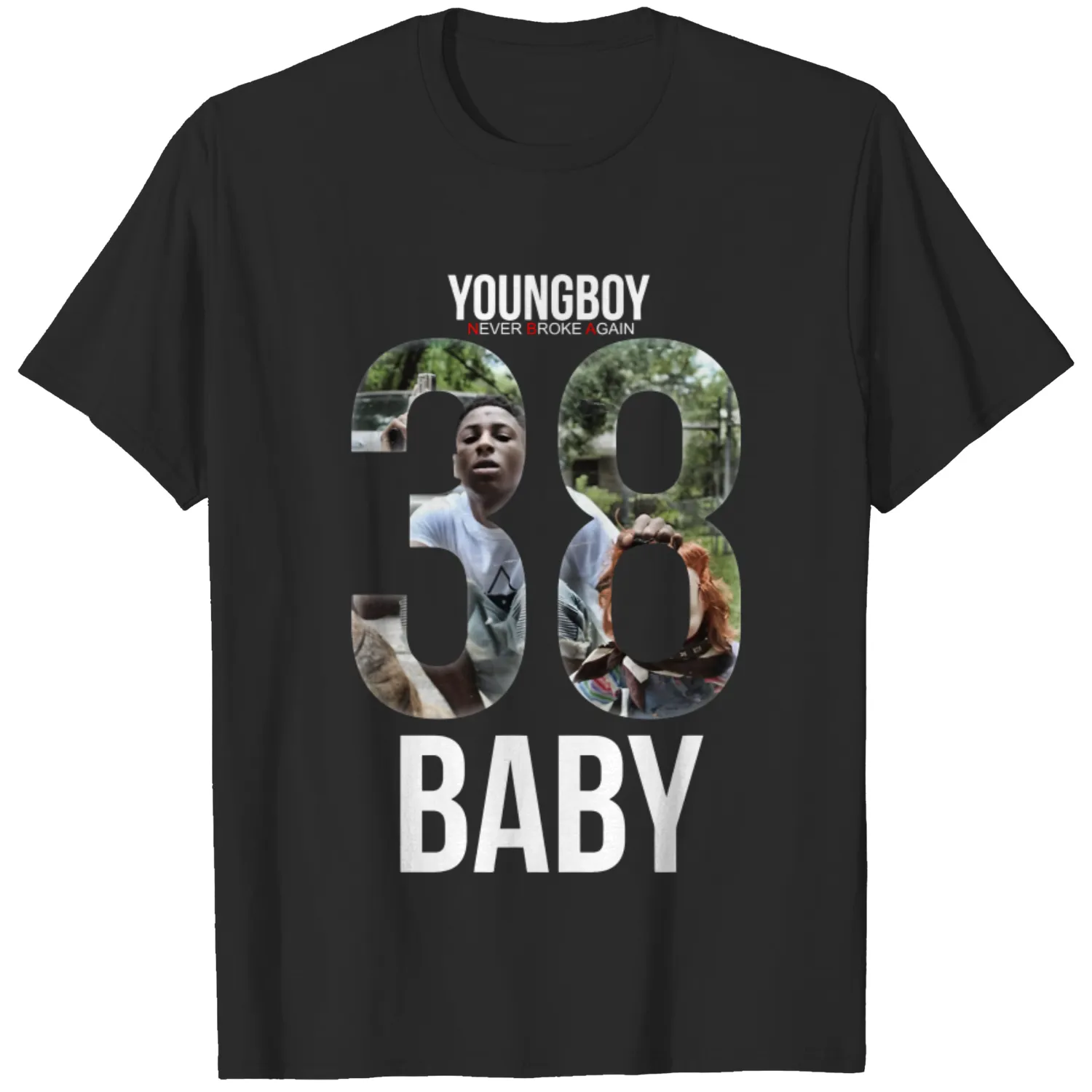 NBA Youngboy Never Broke Again Collage T Shirt