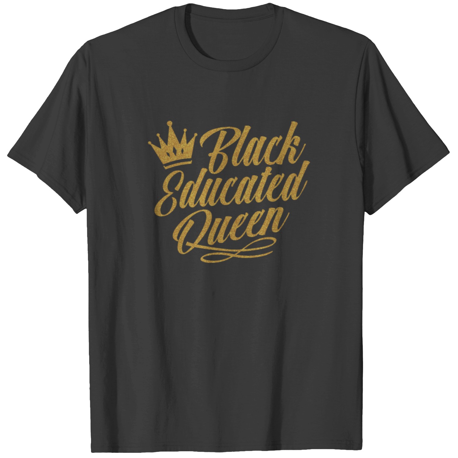 Black Educated Queen T Shirt 9433