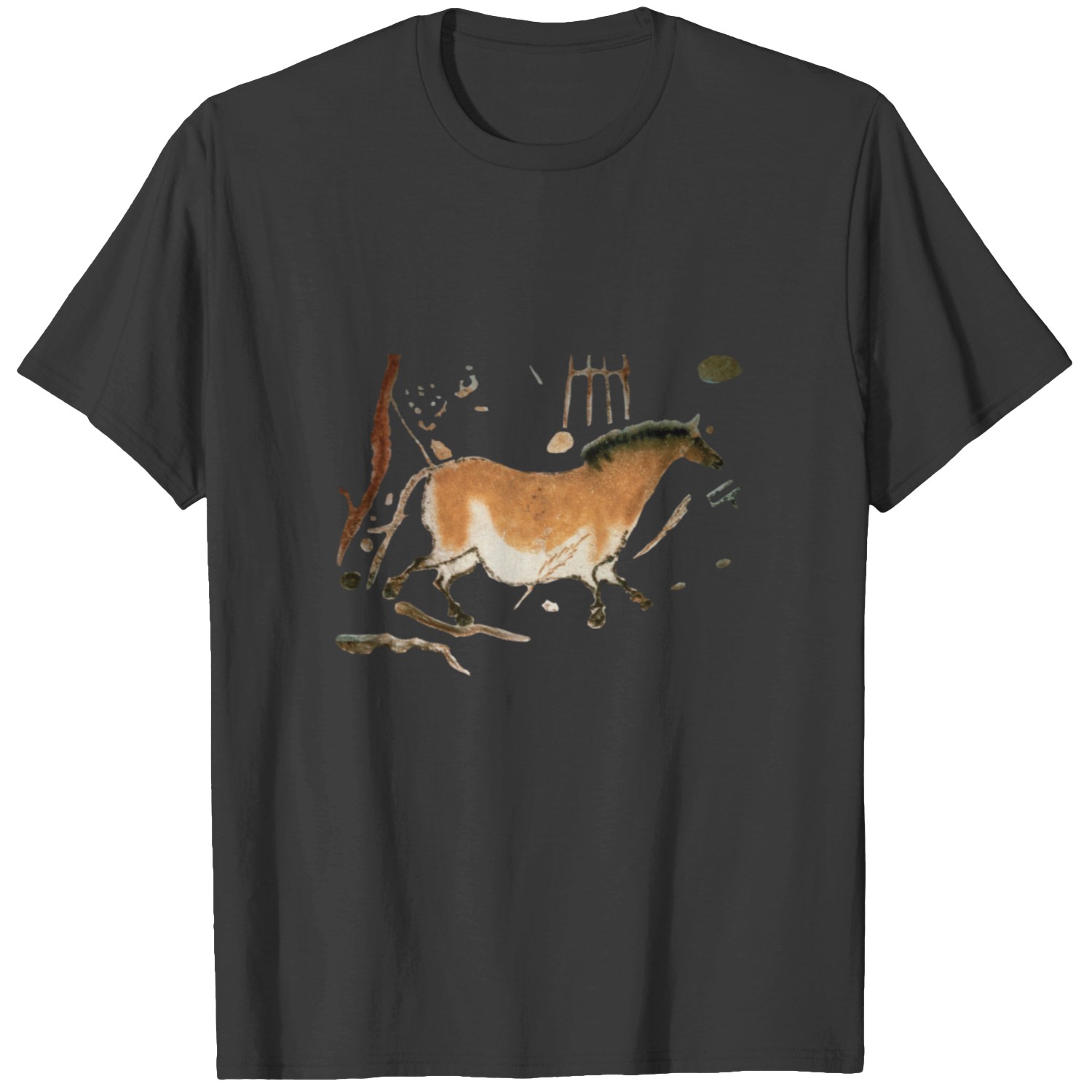 Cave Drawings Lascaux French Prehistoric Drawings T-shirt