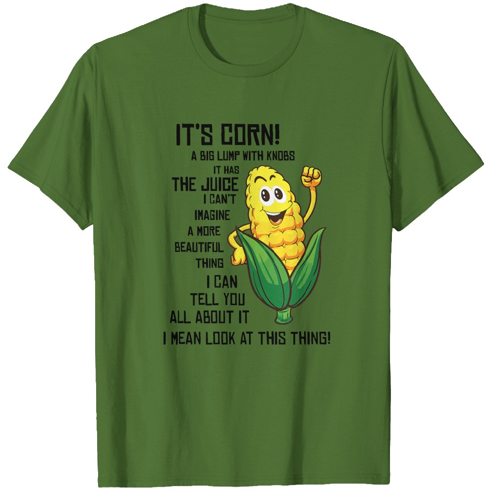It's Corn TShirt It's Corn A Big Lump With Knobs It's Corn Kid Meme