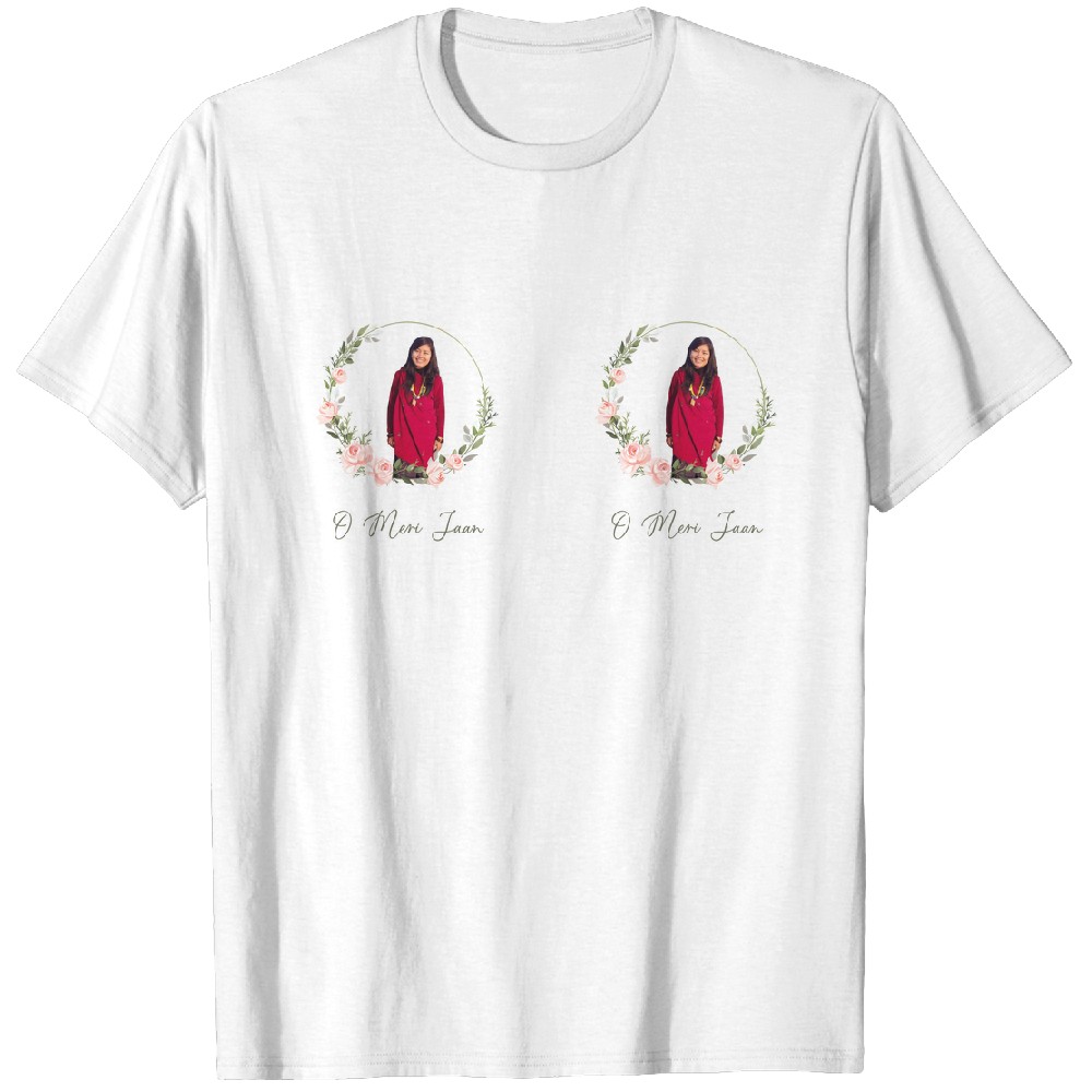 Discover Custom Name And Photo - Personalized Photo Clear Glass Cup T-Shirts