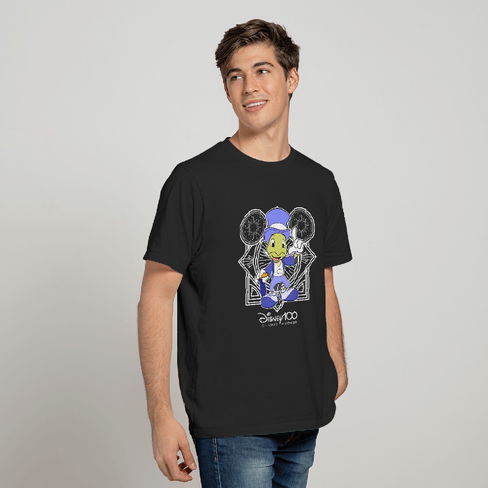 Disney Jiminy Cricket Portrait TShirt, Disney 100 Years Of Wonder Tee