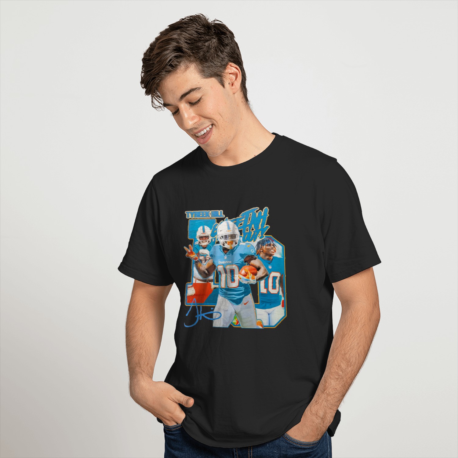 Tyreek Hill T-Shirt, Miami Football Men's Premium T-Shirt