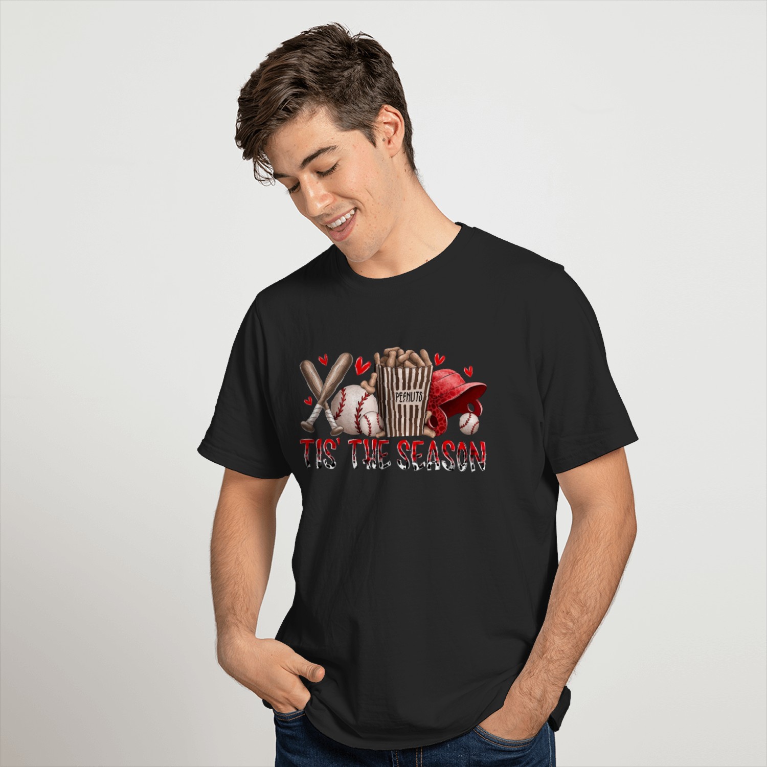 Baseball Shirts Tis the Season Baseball Shirt Baseball Tee 