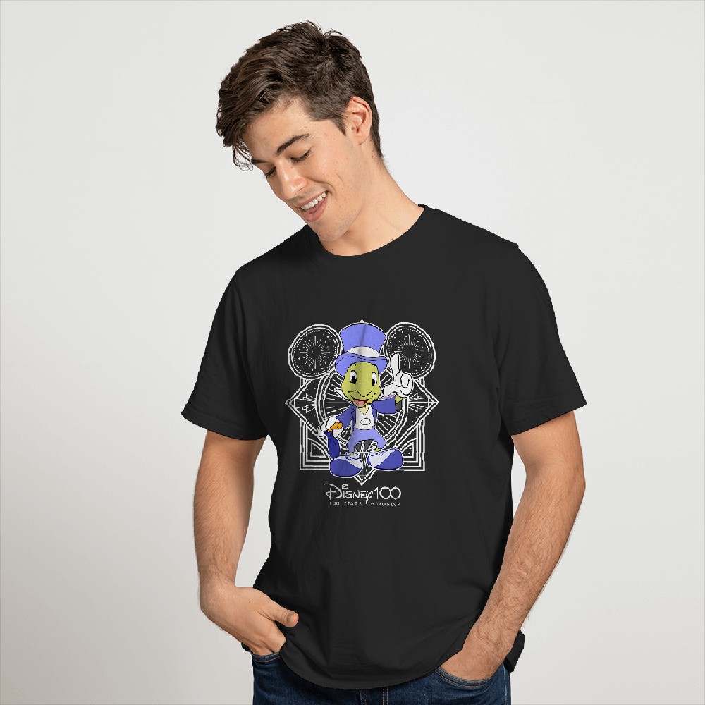 Disney Jiminy Cricket Portrait TShirt, Disney 100 Years Of Wonder Tee