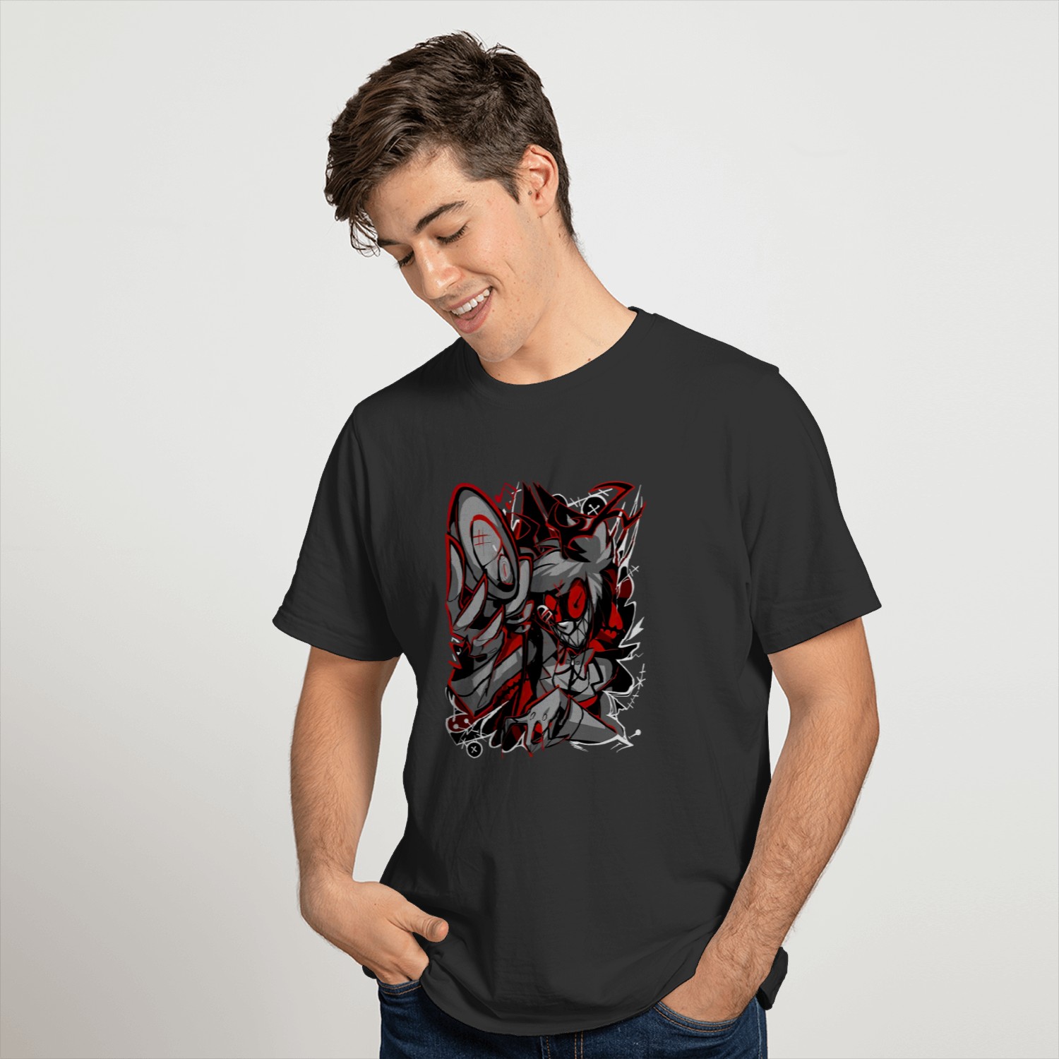 Alastor T-Shirt, Alastor Demon, Hazbin Hotel Tshirt, Hazbin Hotel ...