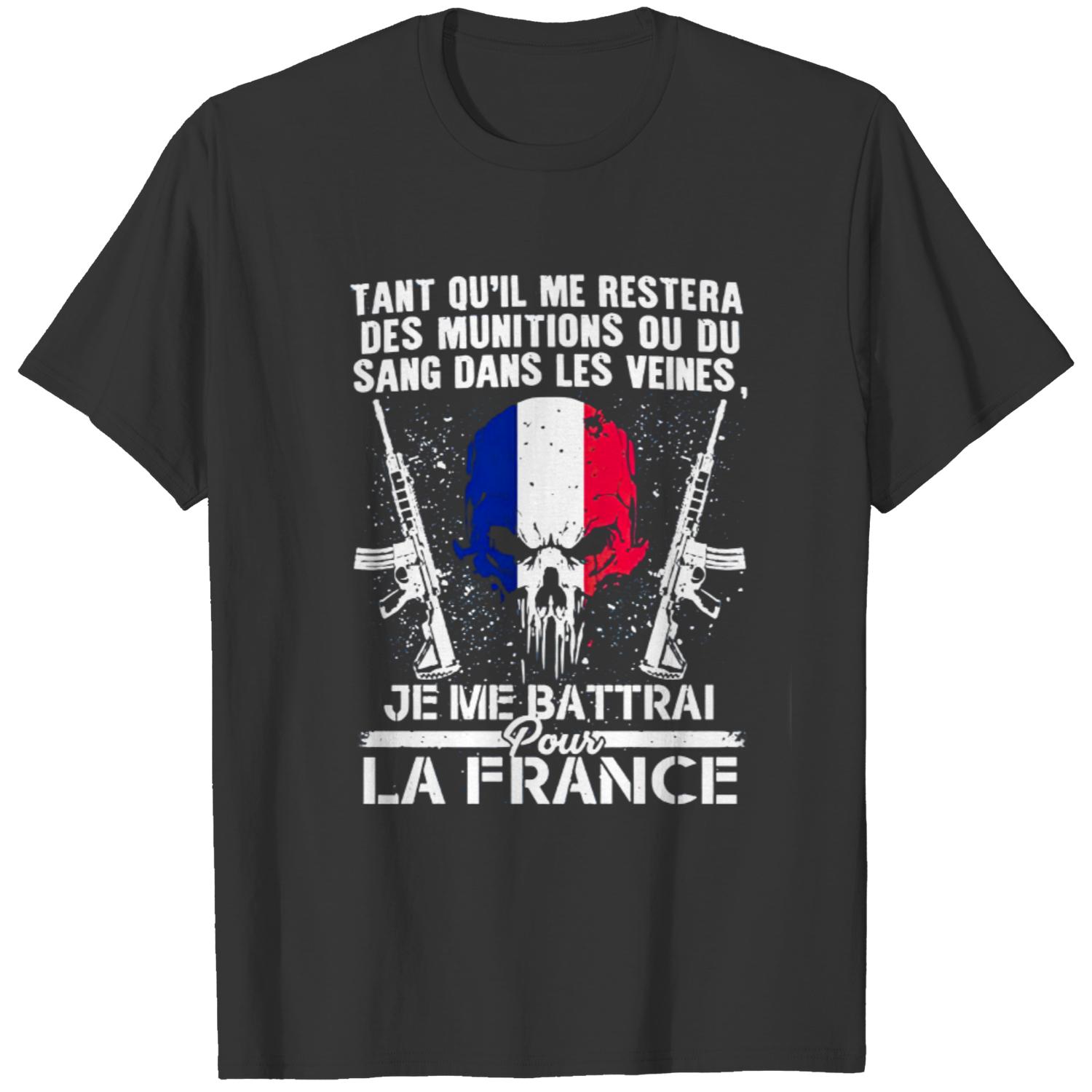 Discover Je Me Battrai Pour La France T-shirt Homme