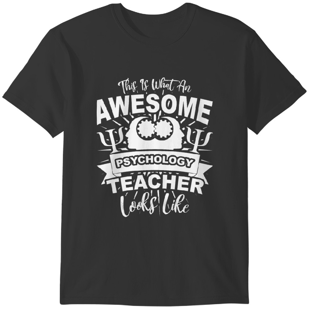 T-shirt Drôle 'Psychologie' - Cadeau Idéal Pour Noël, Enseignant, Psychologue - Coton 100% - Tailles S à 3XL - Unisexe