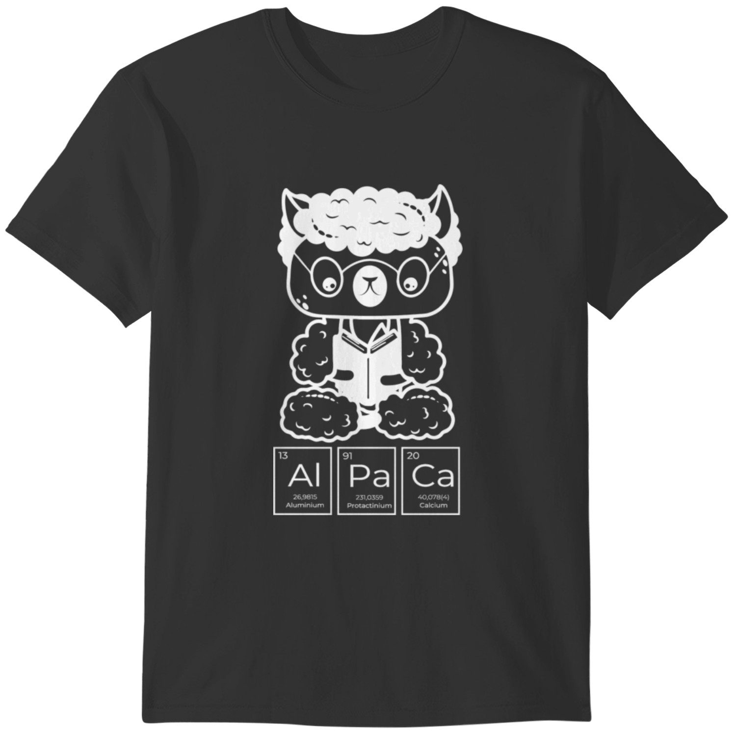 T-shirt Femme Kawaii Alpagas Avec Bubble Tea, Jeux Vidéo Et Donuts - Col En V, Coupe Classique