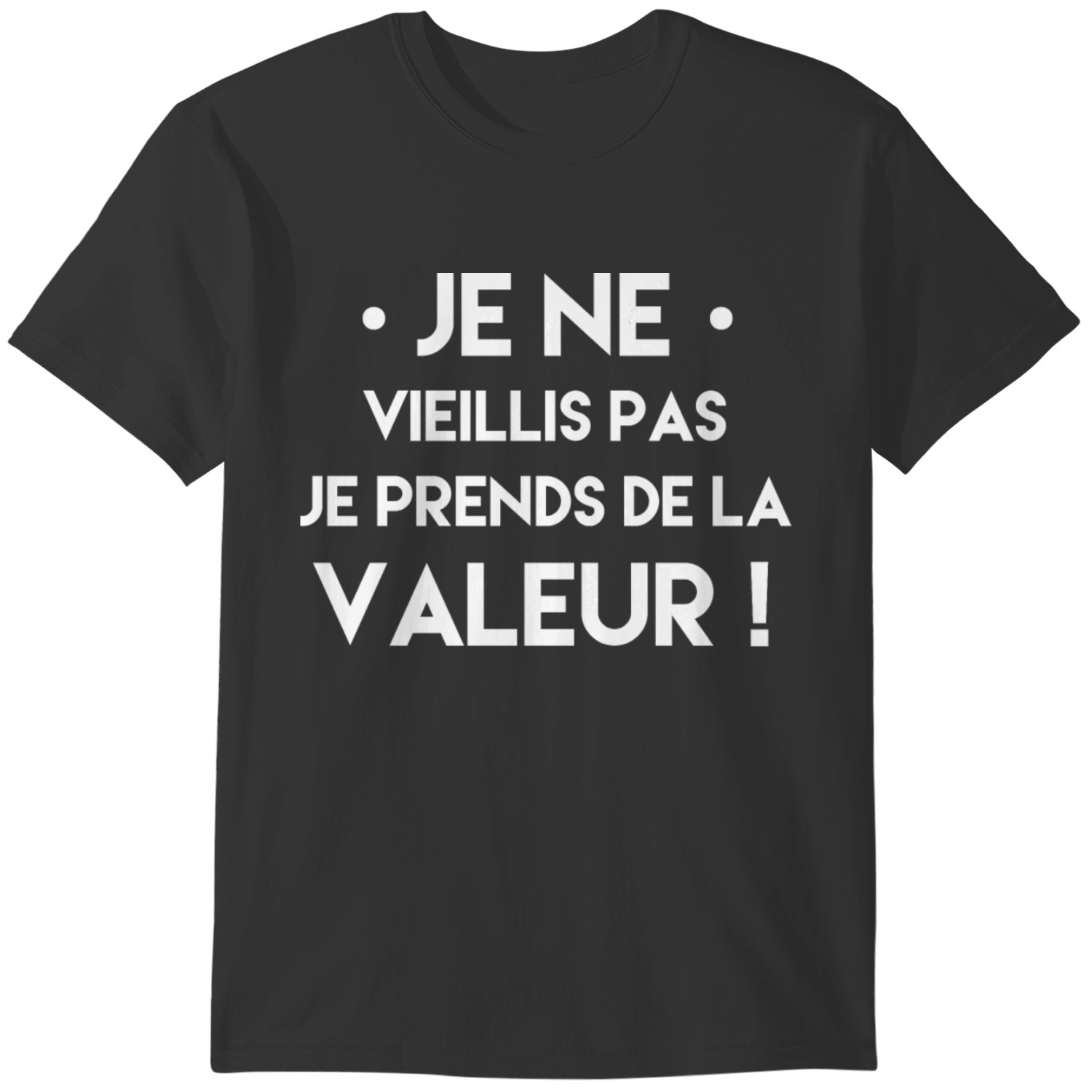 Je ne vieillis pas je prends de la valeur - cadeau à offrir - France