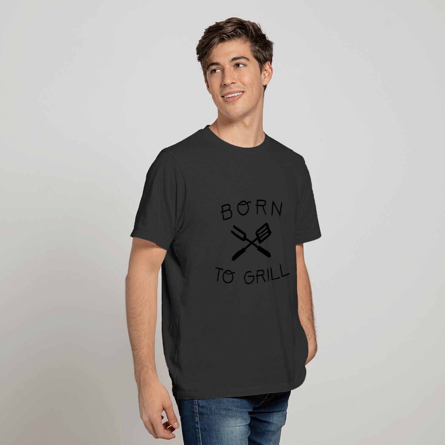 Da Jung Sinzer - Griller Icon - T-Shirt Damen weiß Kragling