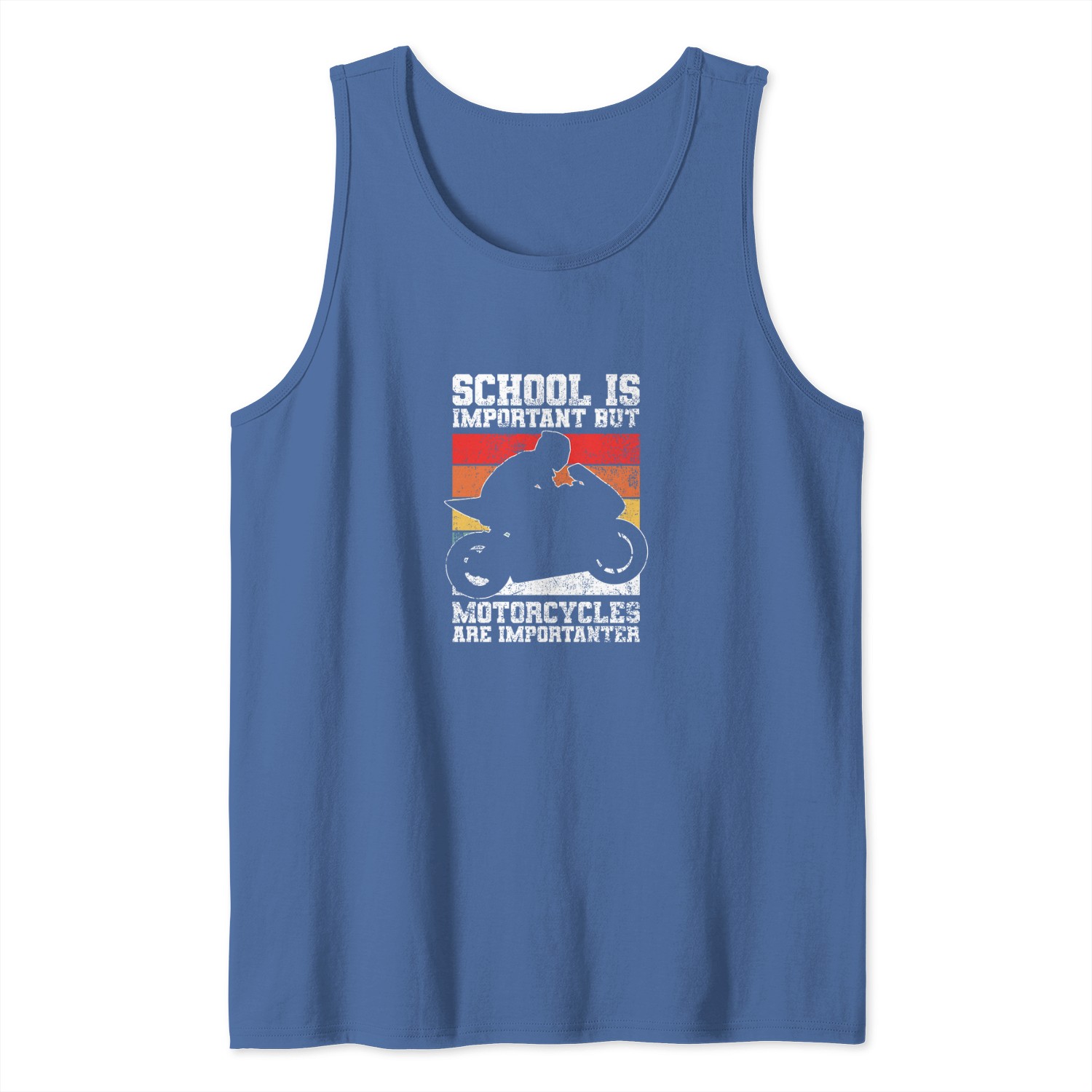Motorcycle Motorcyclist Tank Tops