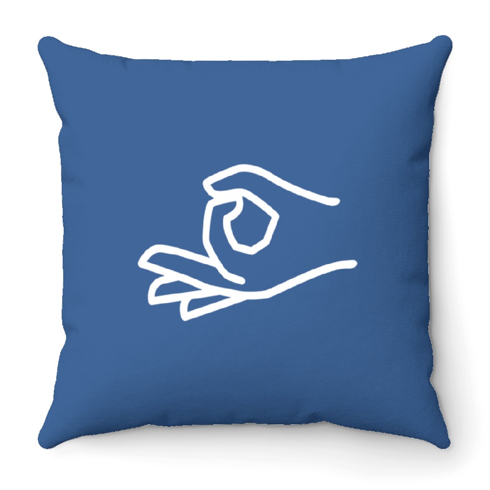 The Circle Game Gotcha Punch Shoulder Game Syke Throw Pillows