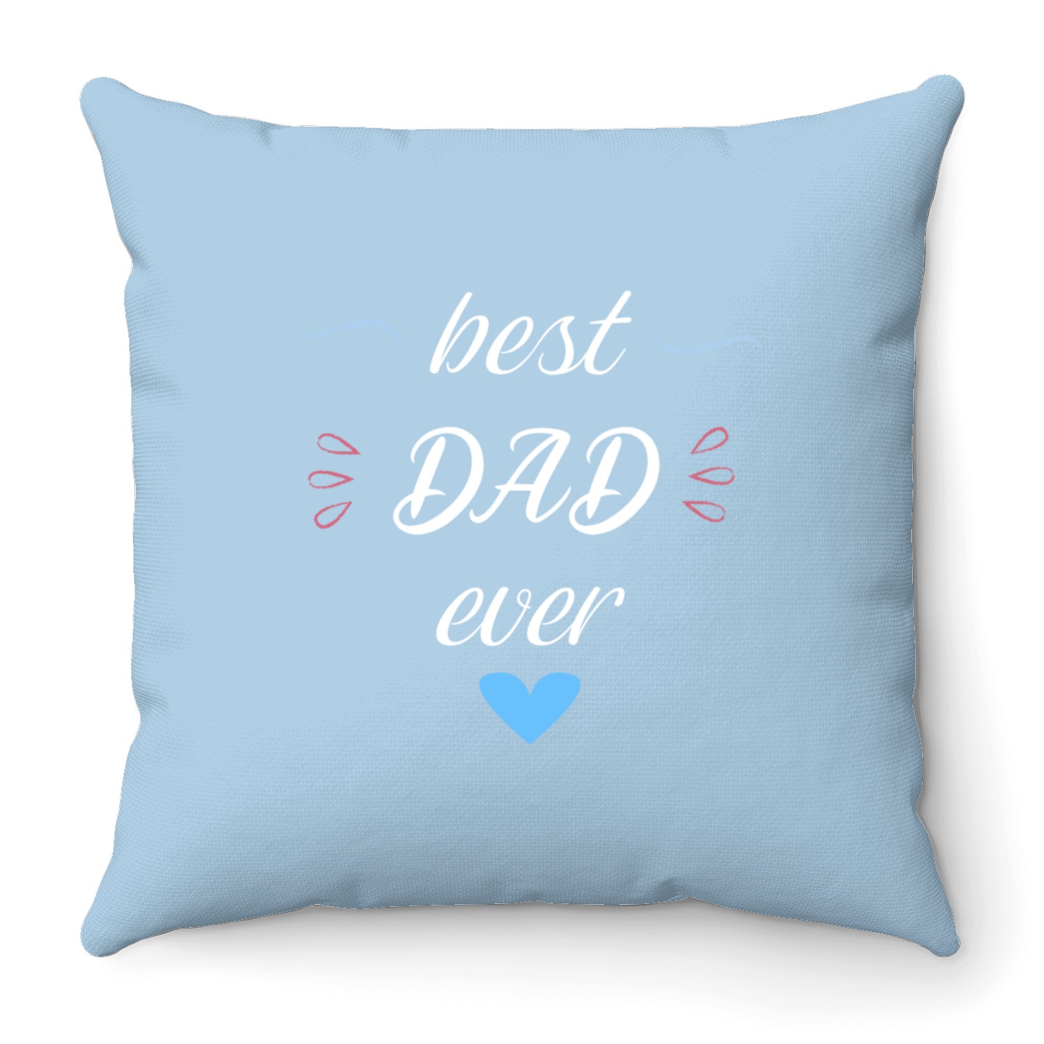 Best Dad Ever Throw Pillows