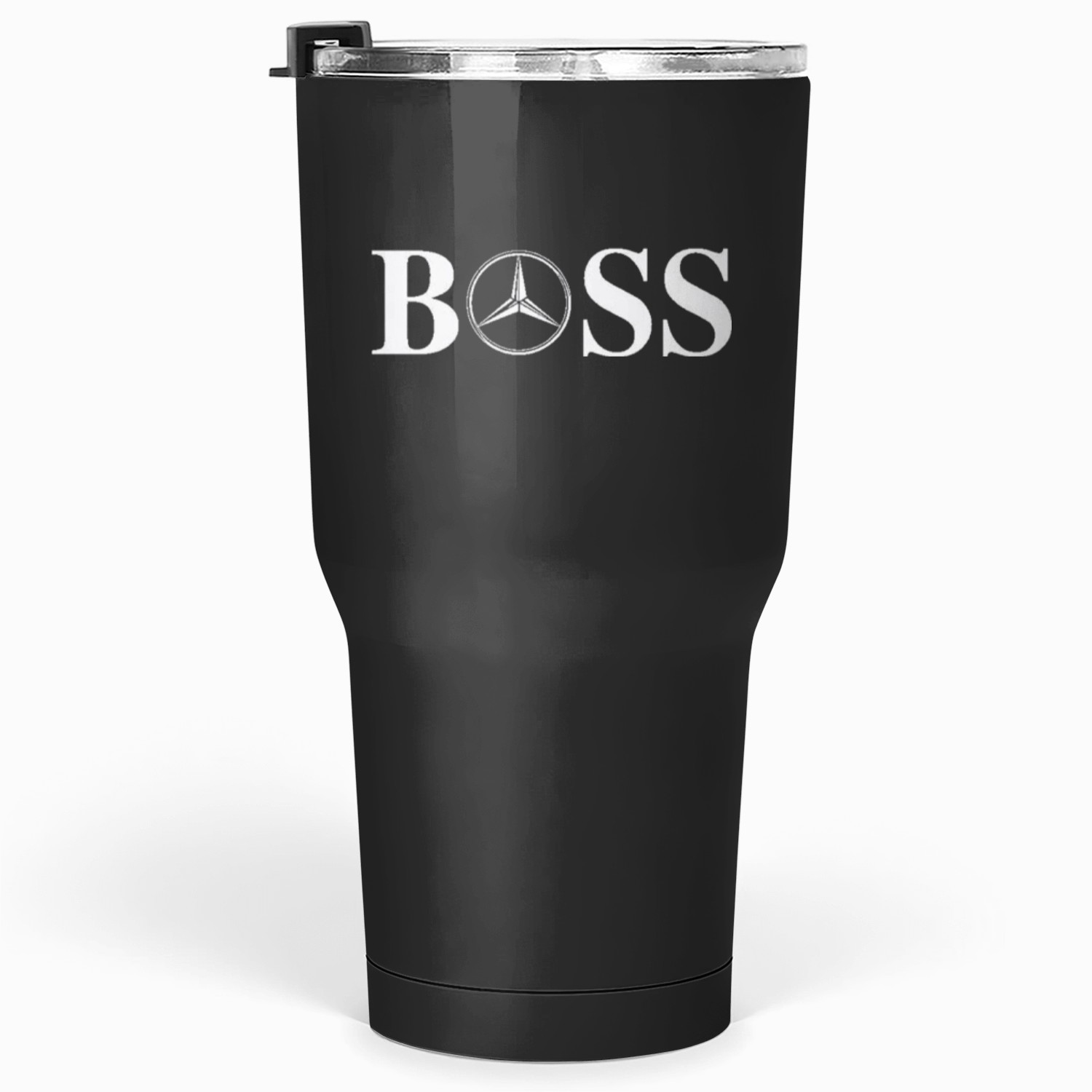 Boss White Logo Tumblers 30 Oz