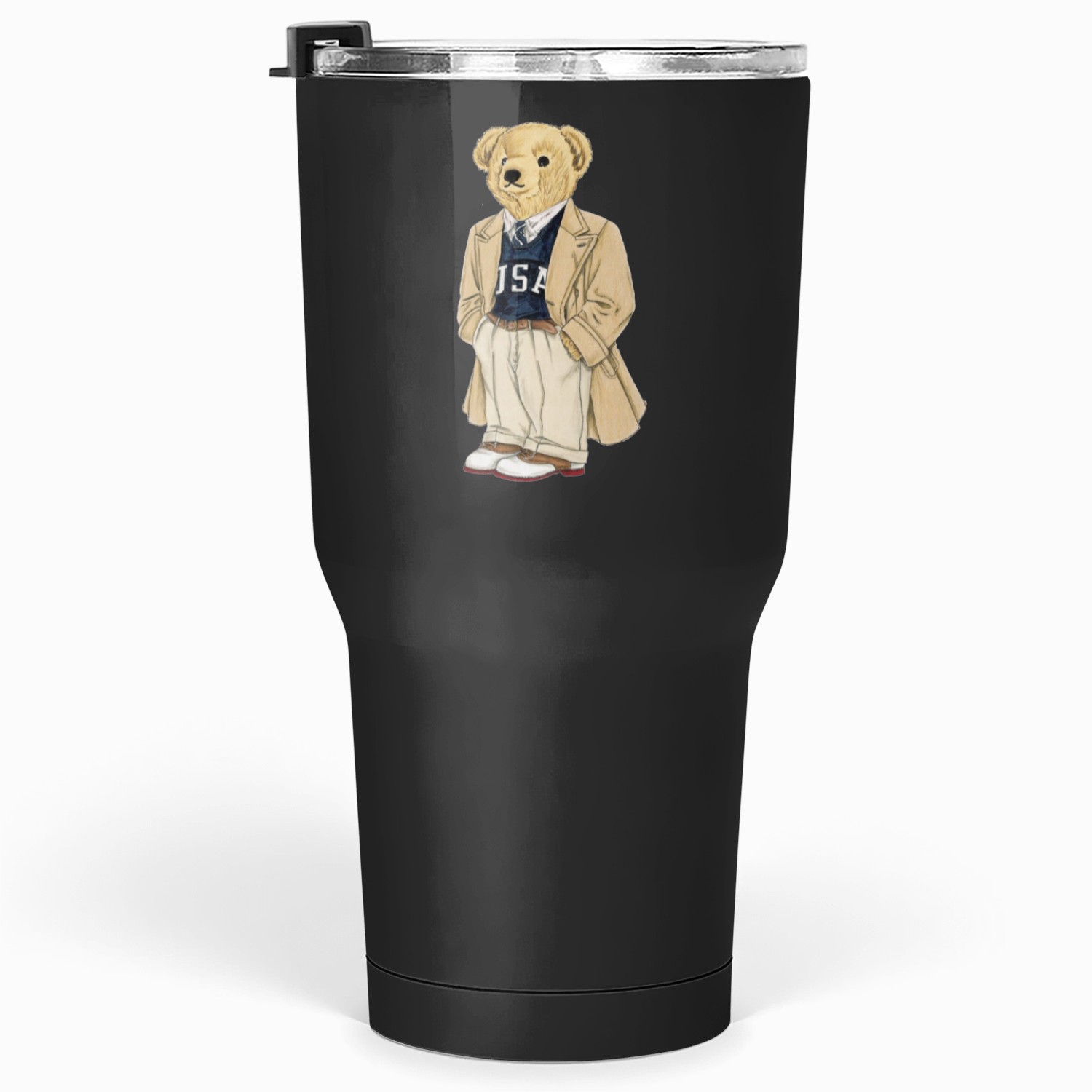Polo Fashion Bear Tumblers 30 Oz