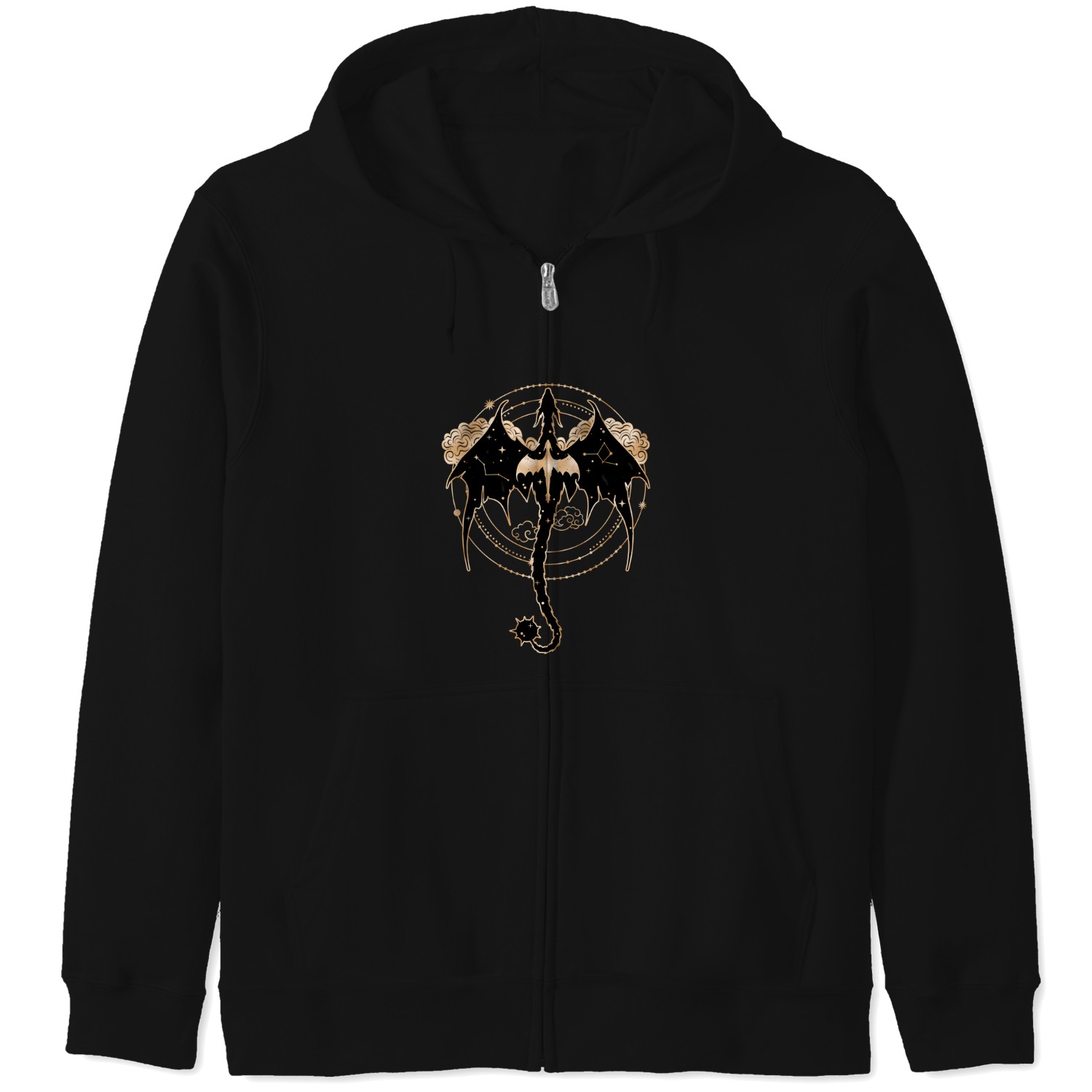 Celestial-tairn-and-andarna---fourth-wing---officially-licensed T-shirt Zip Hoodies