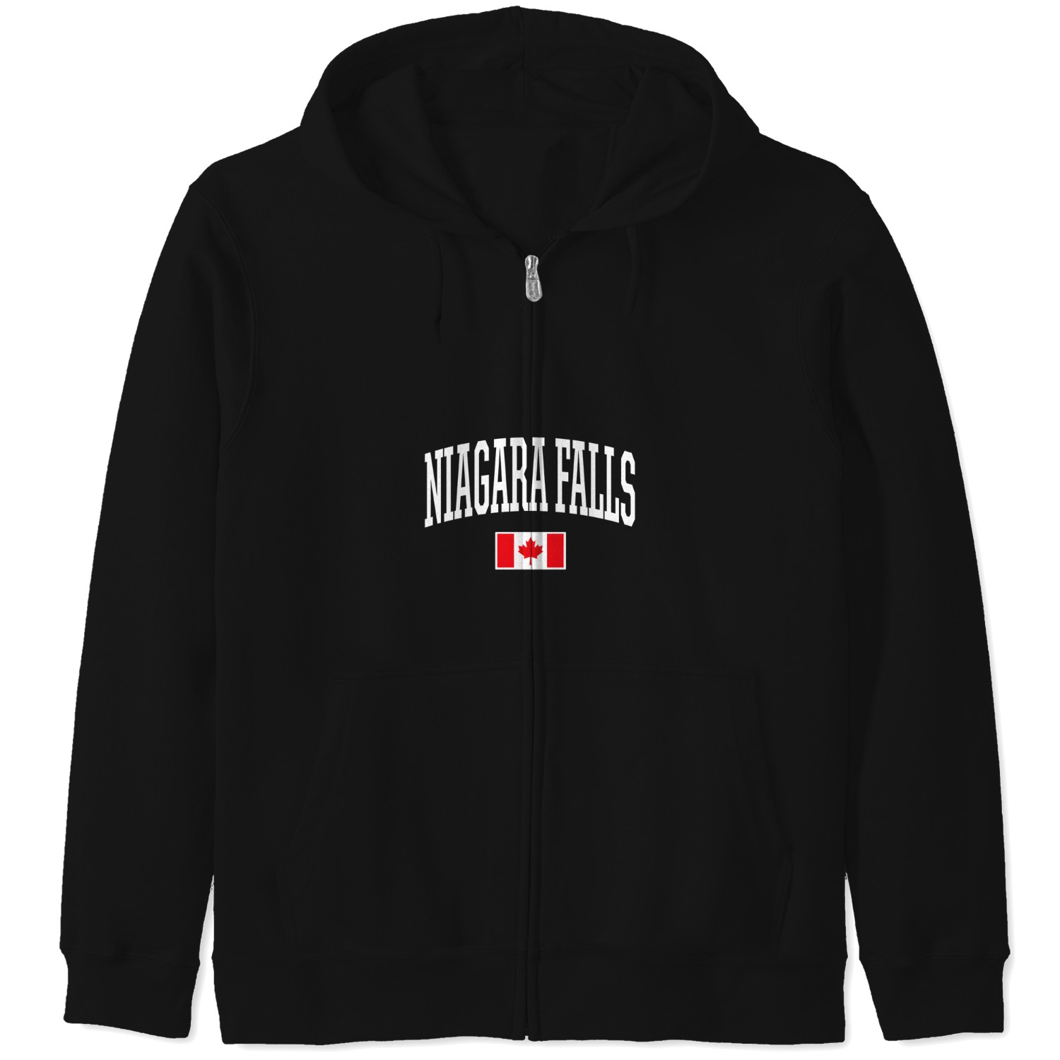 Eh Team Canadian Flag Niagara Falls Canada Zip Hoodies