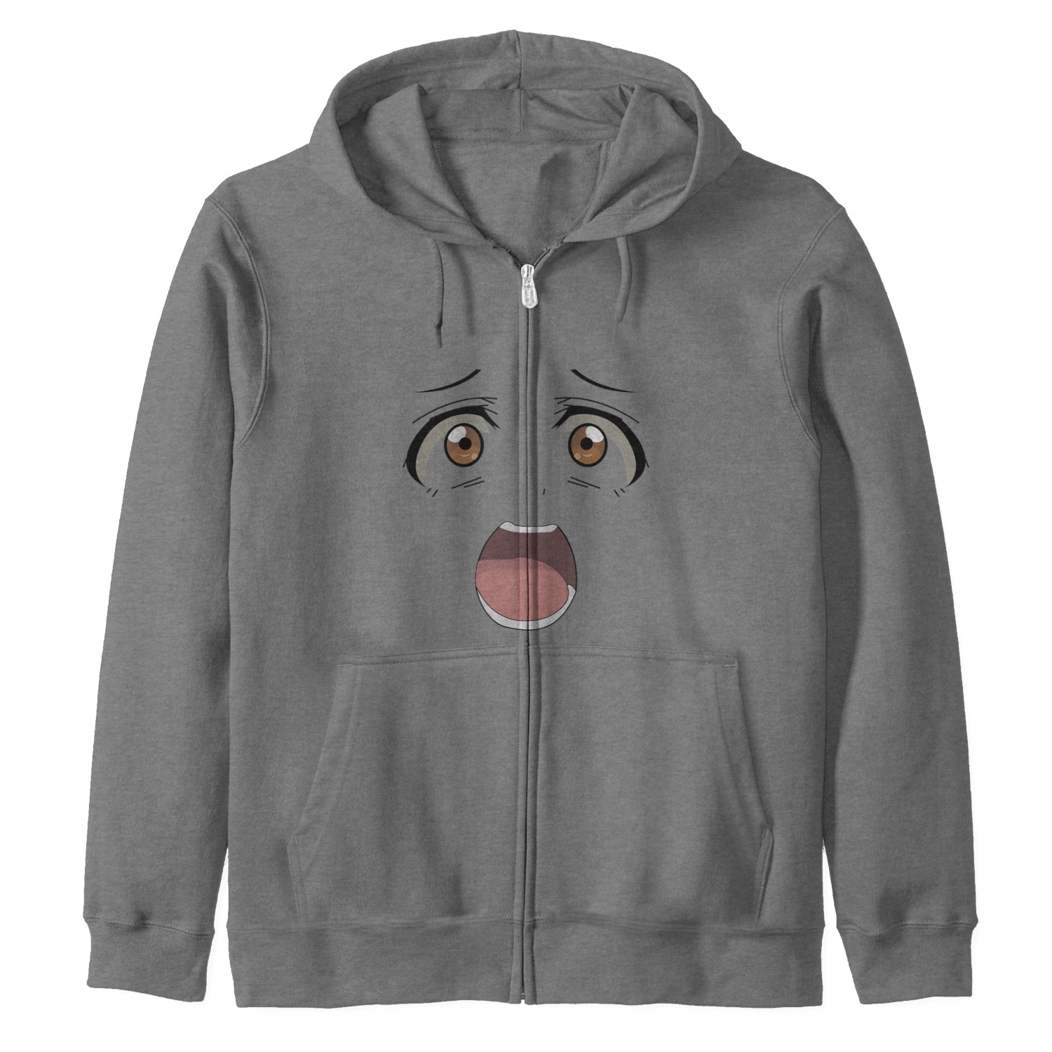 Cute Anime Eyes Manga Anime Lovers Zip Hoodies